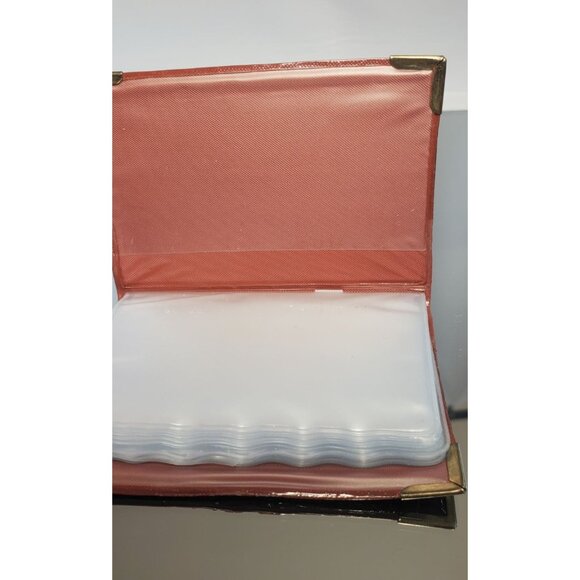 Photo Album Leather Alligator Design Cover Brown 4x3 - Picture 3 of 3